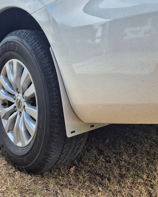 Y62 Patrol Front + Rear Mudflap Brackets Kit