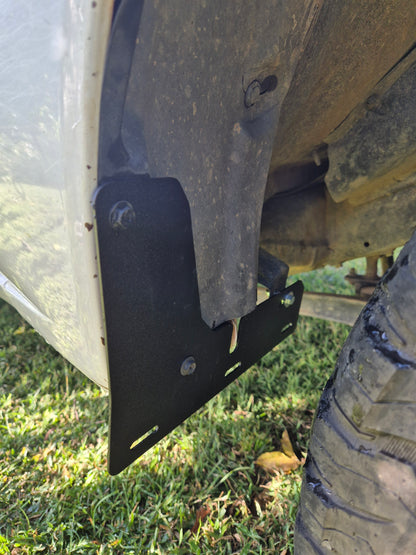 100/105 Series Lancdruiser Front + Rear Mudflap Brackets Kit