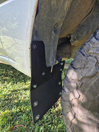 100/105 Series Lancdruiser Front + Rear Mudflap Brackets Kit