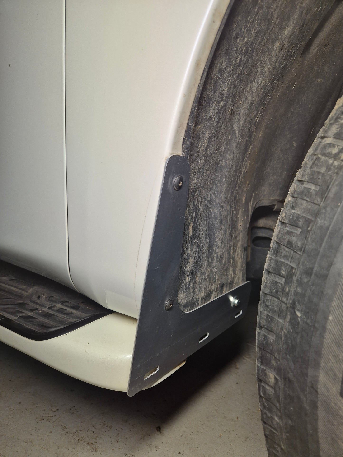 Y62 Patrol Front Mudflap Brackets